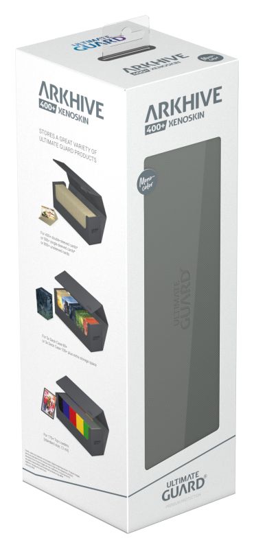 Arkhive Deck Box (12 options) Supplies Ultimate Guard Arkhive 400+ Grey