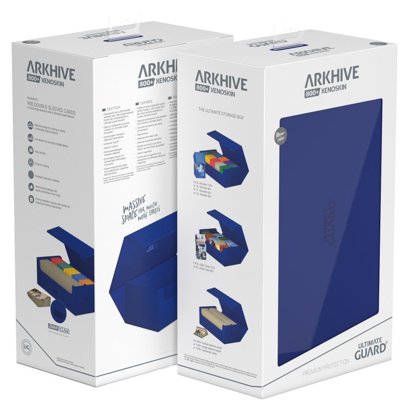 Arkhive Deck Box (12 options) Supplies Ultimate Guard Arkhive 800+ Blue