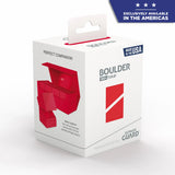 Boulder 100+ Solid Color Deck Box (19 options) Supplies Ultimate Guard Boulder Solid Red