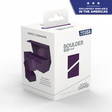 Boulder 100+ Solid Color Deck Box (19 options) Supplies Ultimate Guard Boulder Solid Purple