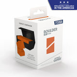 Boulder 100+ Solid Color Deck Box (19 options) Supplies Ultimate Guard Boulder Solid Orange