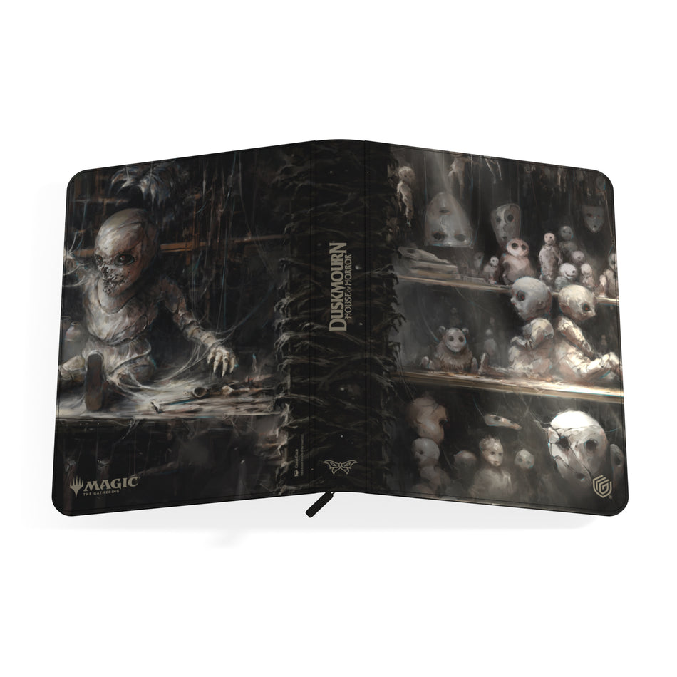 Zipfolio 360 Xenoskin - Duskmourn (6 options) Supplies Ultimate Guard 9pkt DSK Dollmaker's Shop  