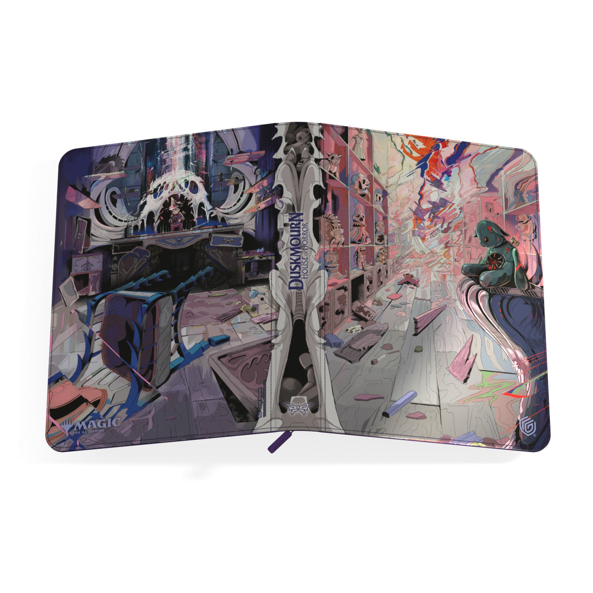 Zipfolio 360 Xenoskin - Duskmourn (6 options) Supplies Ultimate Guard 9pkt DSK Porcelain Gallery  