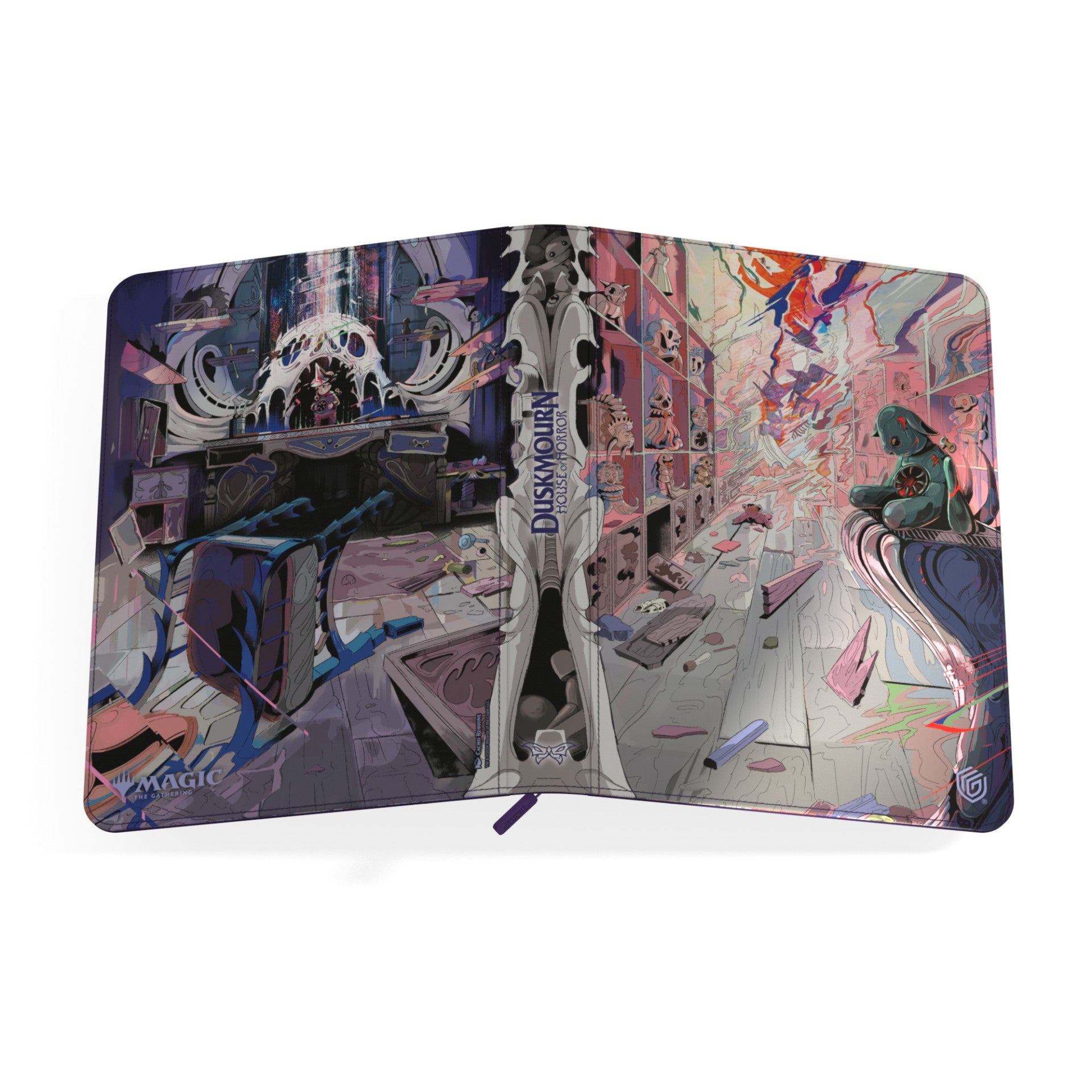 Zipfolio 360 Xenoskin - Duskmourn (6 options) Supplies Ultimate Guard 9pkt DSK Porcelain Gallery  