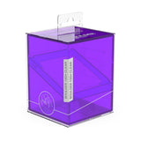 Boulder 100+ Clear Series Deck Box (10 options) Supplies Ultimate Guard Boulder Clear Amethyst