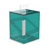 Boulder 100+ Clear Series Deck Box (10 options) Supplies Ultimate Guard Boulder Clear Malachite