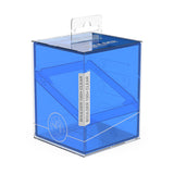 Boulder 100+ Clear Series Deck Box (10 options) Supplies Ultimate Guard Boulder Clear Sapphire