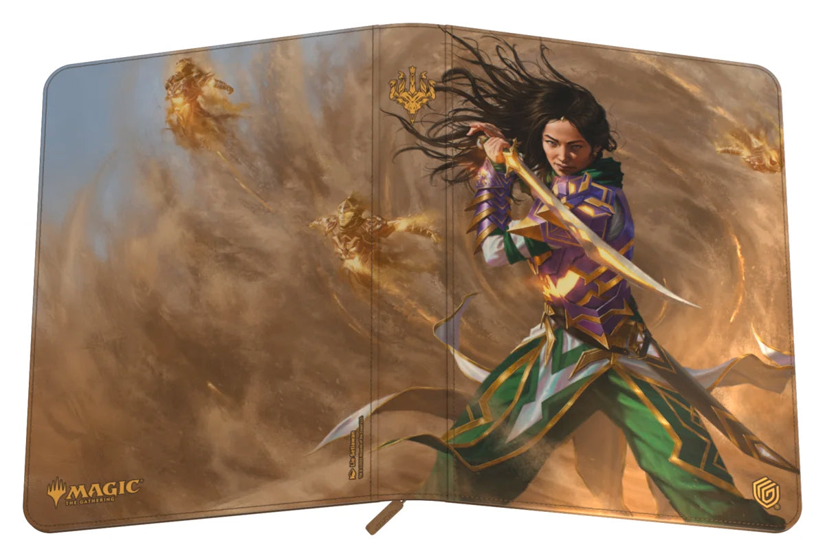 Zipfolio 360 Xenoskin - Tarkir: Dragonstorm (6 options) Supplies Ultimate Guard 9pkt TDM Descendant of Storms