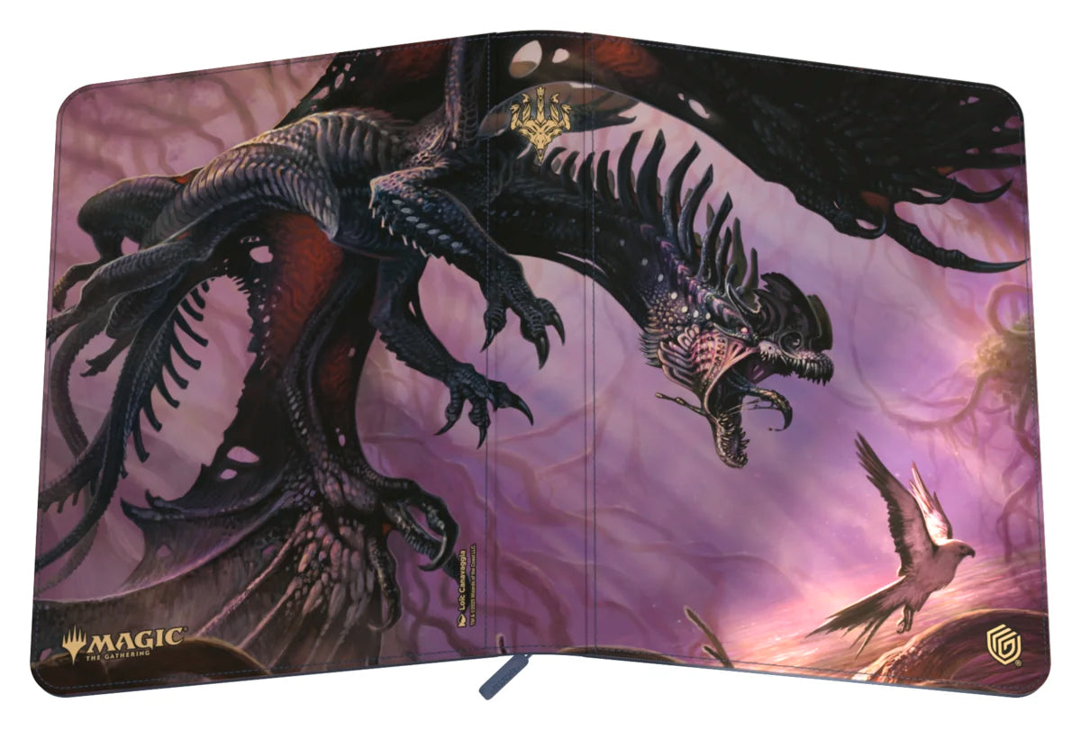 Zipfolio 360 Xenoskin - Tarkir: Dragonstorm (6 options) Supplies Ultimate Guard 9pkt TDM Feral Deathgorger