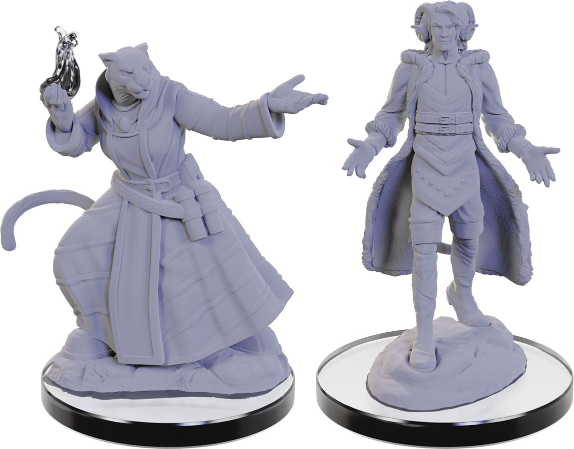 Critical Role Unpainted Miniatures: Lucien Tavelle & Cree Deeproots Miniatures WizKids