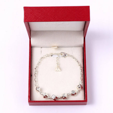 Arcane Bangle Bracelet - Silver Dice Hymgho Premium Dice