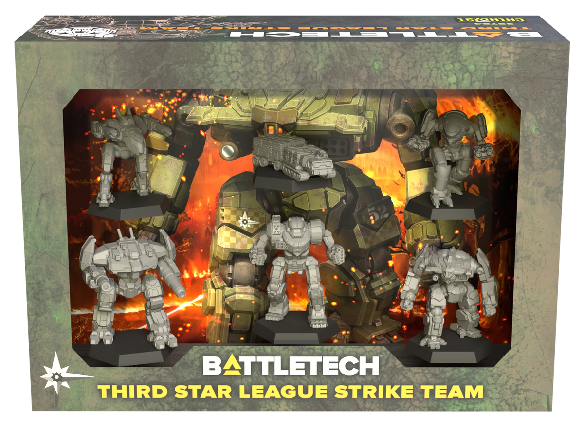 BattleTech ForcePack: 3rd Star League Strike Team Miniatures Catalyst Game Labs