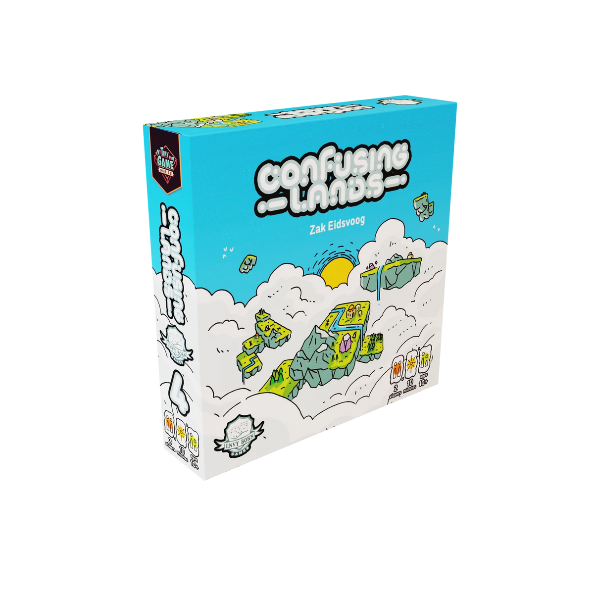 Confusing Lands Board Games Battle Born Games