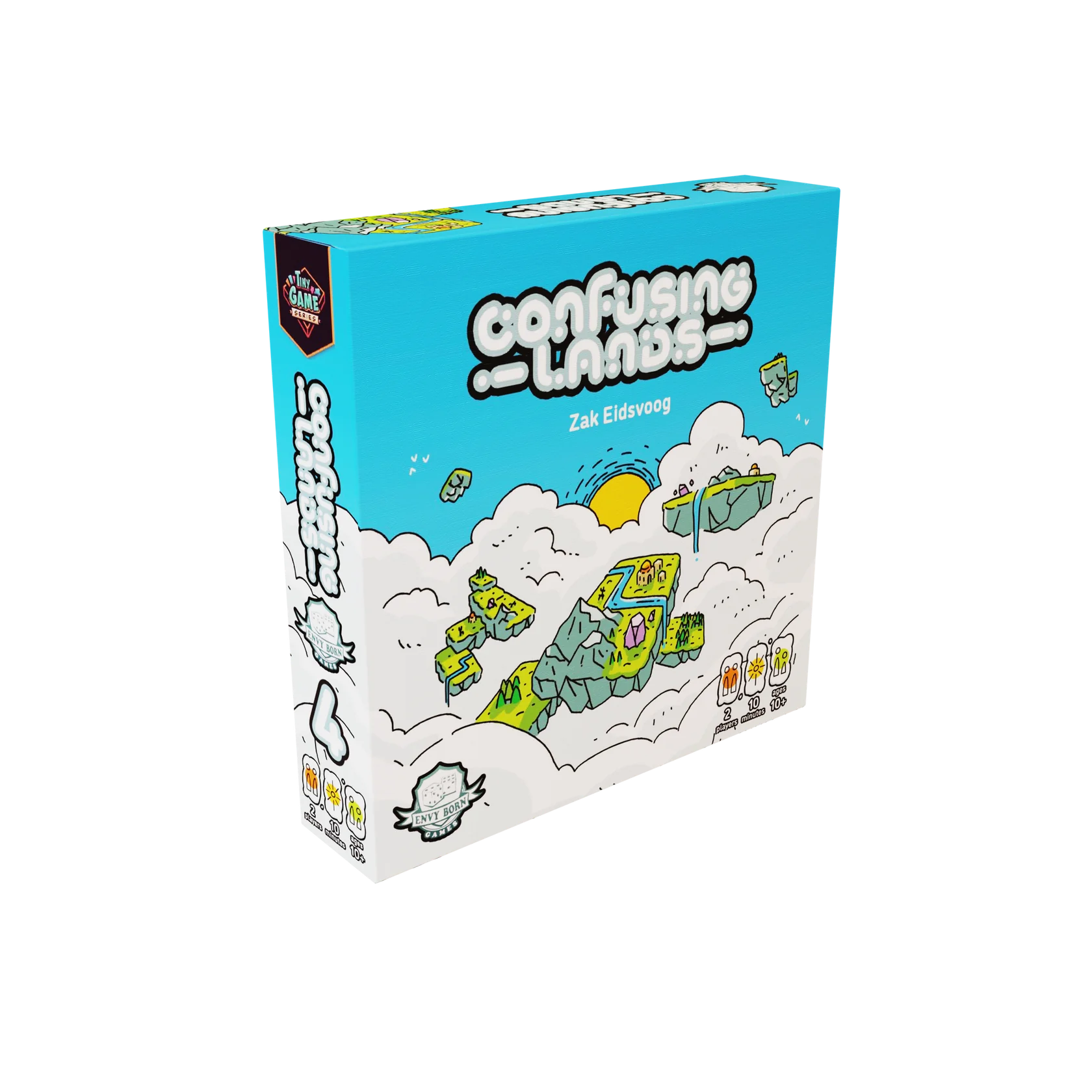 Confusing Lands Board Games Battle Born Games