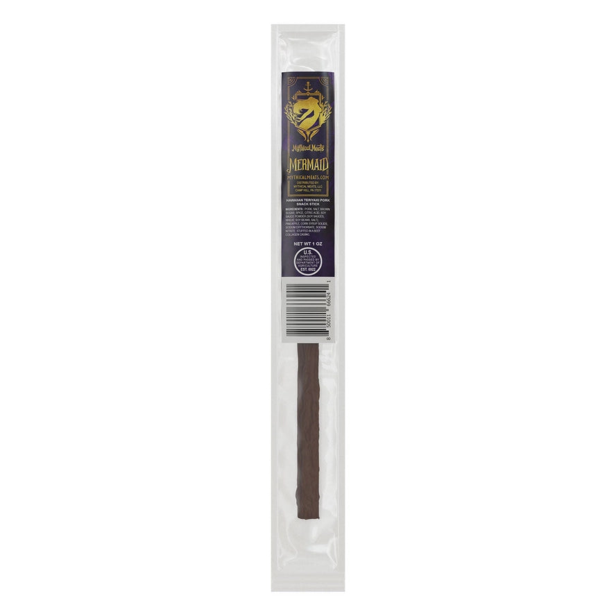 Mythical Meats Snack Sticks Snacks Mythical Meats Mermaid (Hawaiian Teriyaki Pork)