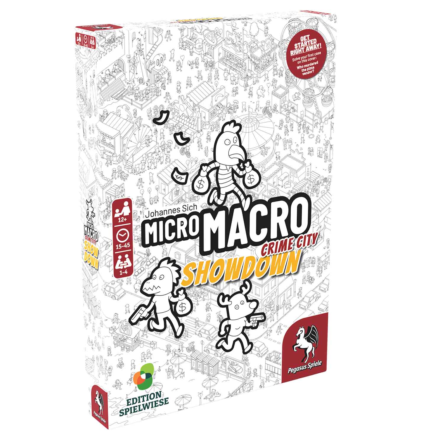 MicroMacro - Crime City: Showdown Board Games Pegasus Spiele   