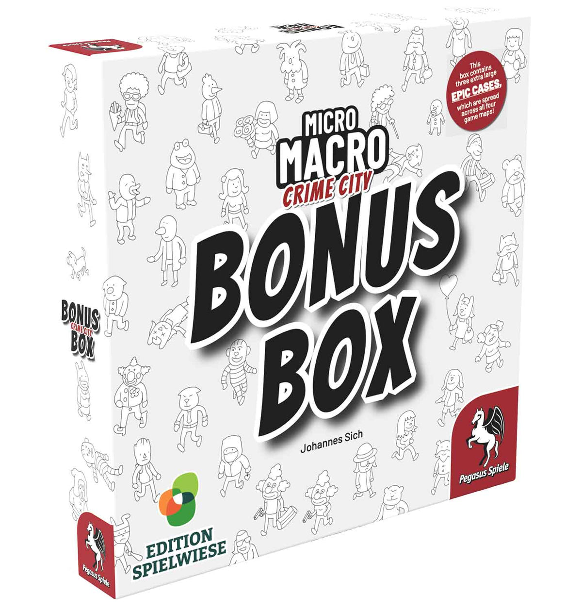 MicroMacro - Crime City: Bonus Box Board Games Pegasus Spiele   