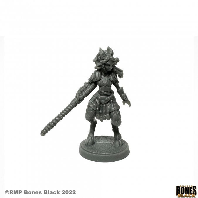 Reaper Bones Black: Faun Warrior Miniatures Reaper Miniatures