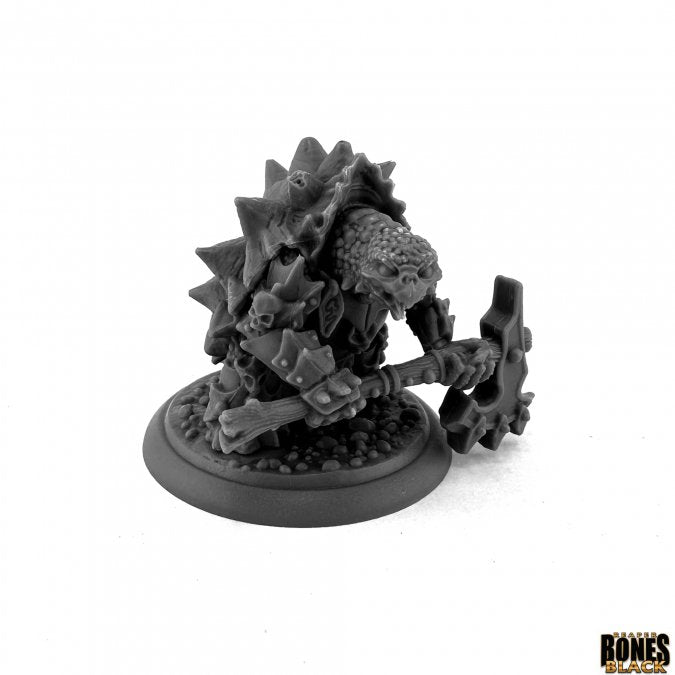 Reaper Bones Black: Spikeshell Anti-Paladin Miniatures Reaper Miniatures   