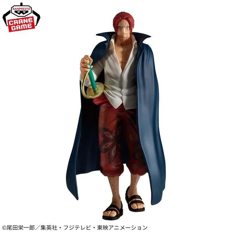 One Piece The Shukko Shanks Figure Art & Decor Bandai   