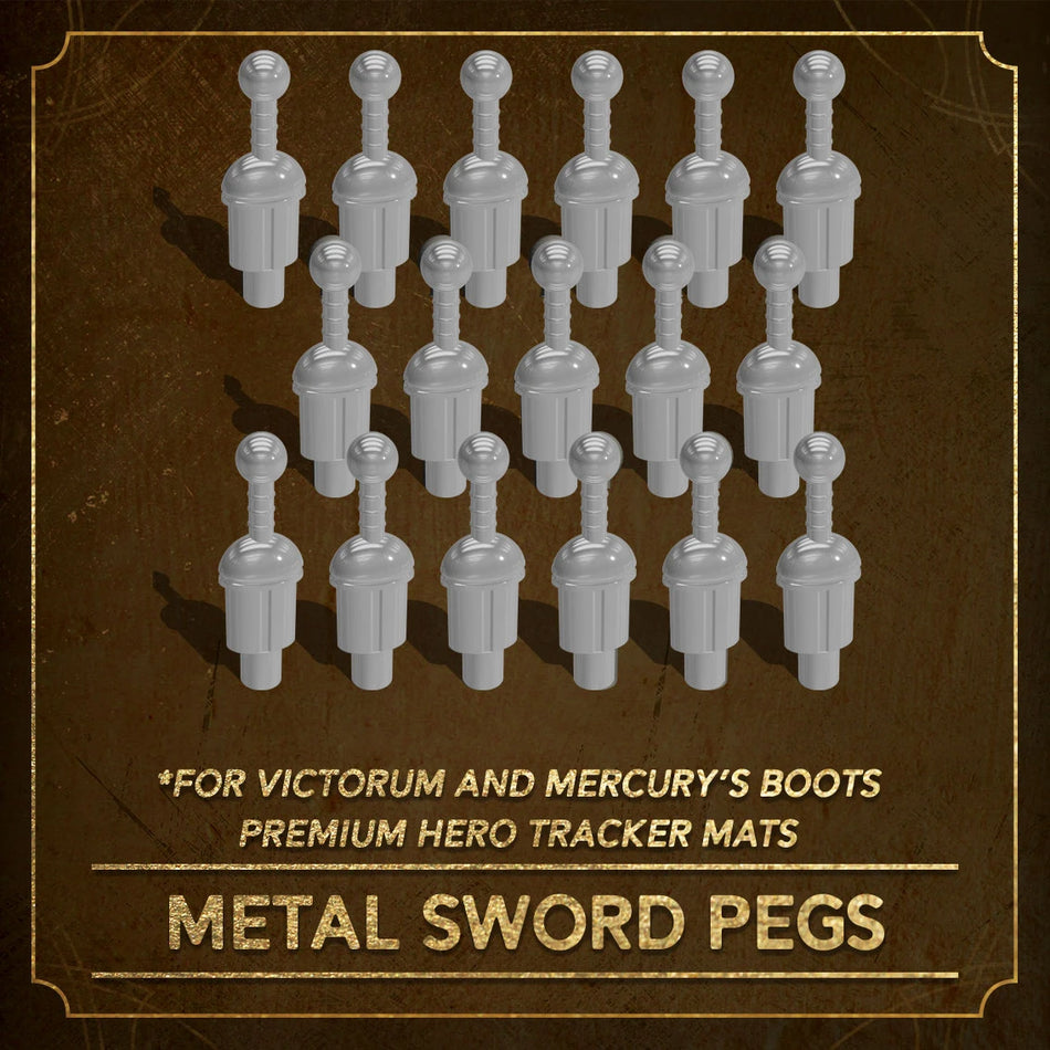 Hoplomachus Victorum: Metal Hero Tracker Pegs Supplies Chip Theory Games