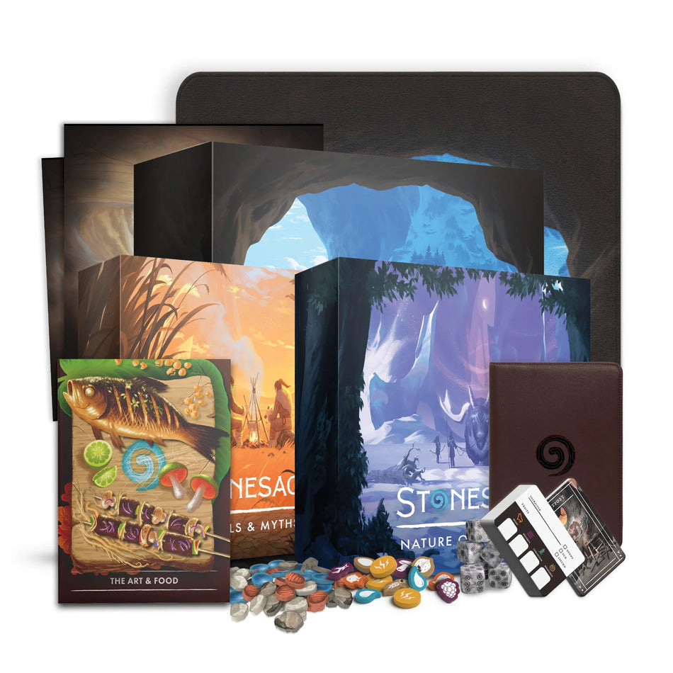 Stonesaga All-In Bundle Board Games Open Owl Studios Stonesaga All-In