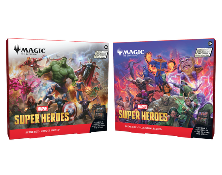 MTG [MSH] Marvel Super Heroes Scene Boxes (3 options) Trading Card Games Wizards of the Coast MSH Both Scene Boxes