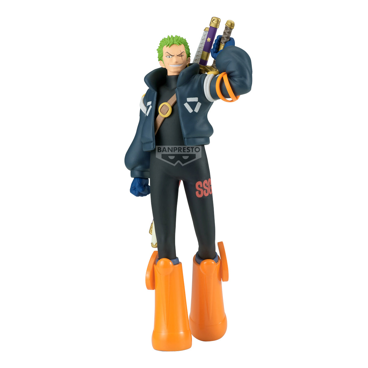 One Piece Roronoa Zoro The Shukko Prize Figure (Egghead Island Version) Art & Decor Bandai