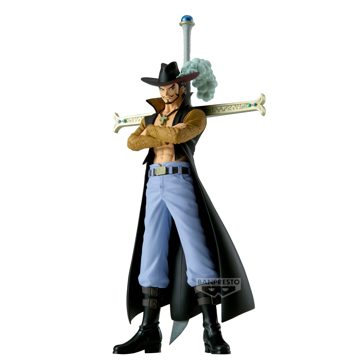 One Piece Grandline Series Extra Dracule Mihawk DXF Figure Art & Decor Bandai