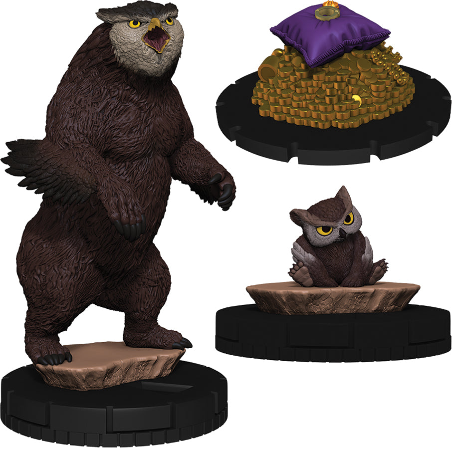 Dungeons & Dragons HeroClix: Iconix - Cave of the Owlbear Miniatures WizKids