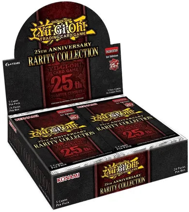 Yu-Gi-Oh! 25th Anniversary Rarity Collection Box Trading Card Games Konami   