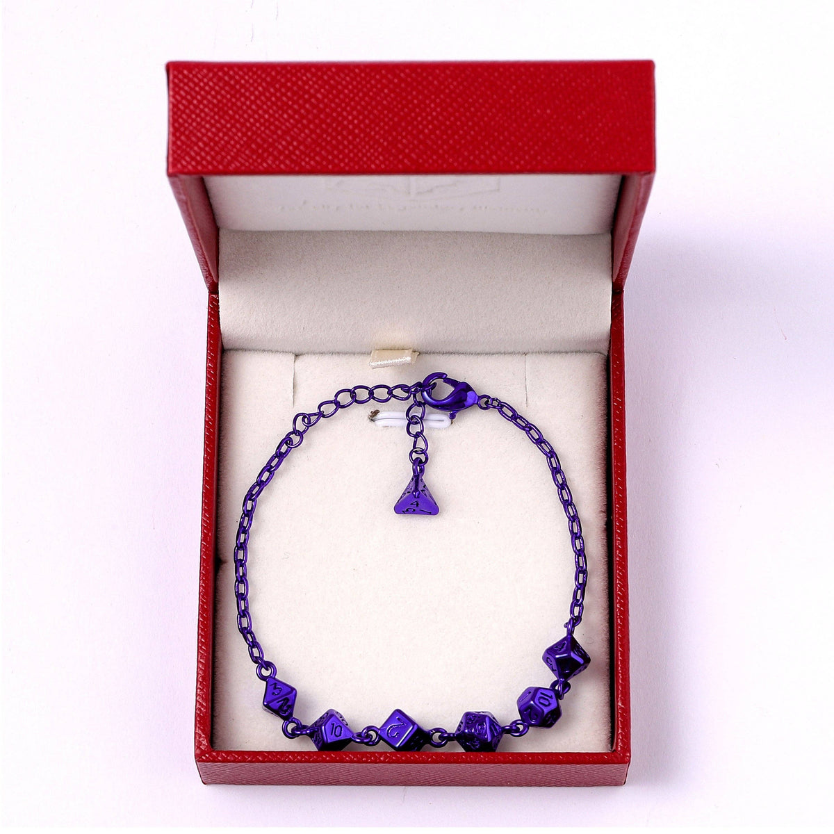 Arcane Bangle Bracelet - Purple Dice Hymgho Premium Dice