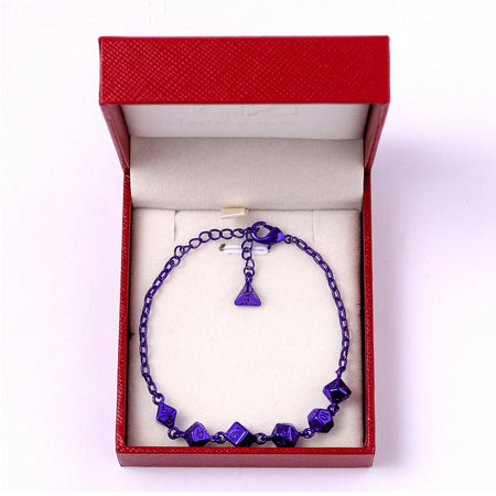 Arcane Bangle Bracelet - Purple Dice Hymgho Premium Dice