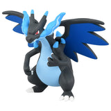 Takara Tomy Pokemon Moncolle Figure: MS-51 Mega Charixard X (blue) Toys TOMY International