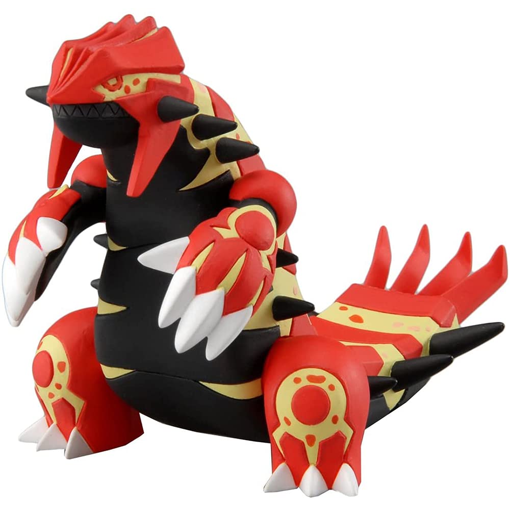 Takara Tomy Pokemon Moncolle Figure: Primal Groudon Figure Toys TOMY International Moncolle Primal Groudon