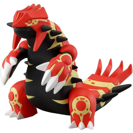 Takara Tomy Pokemon Moncolle Figure: Primal Groudon Figure Toys TOMY International Moncolle Primal Groudon