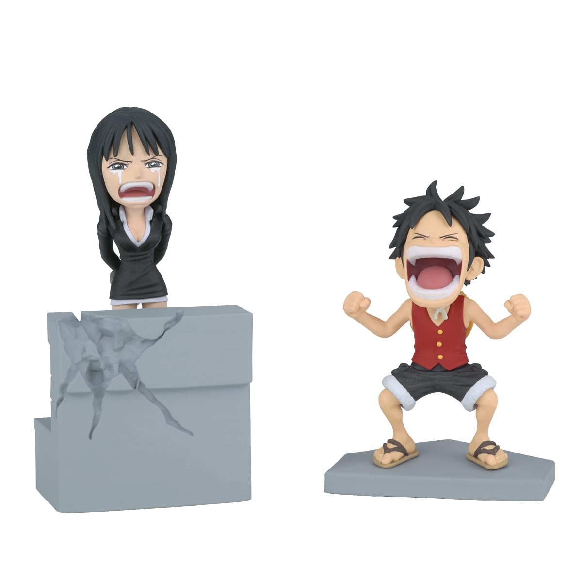 One Piece Collectable Figure - Log Stories: Monkey D. Luffy & Nico Robin Art & Decor Bandai OP Log Stories: Monkey D & Nico Robin
