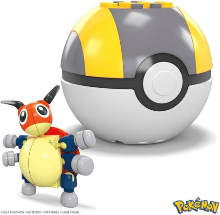 Mega Construx: PokémonGenerations Poke Ball (6 options) Toys Mattel, Inc Ledyba  
