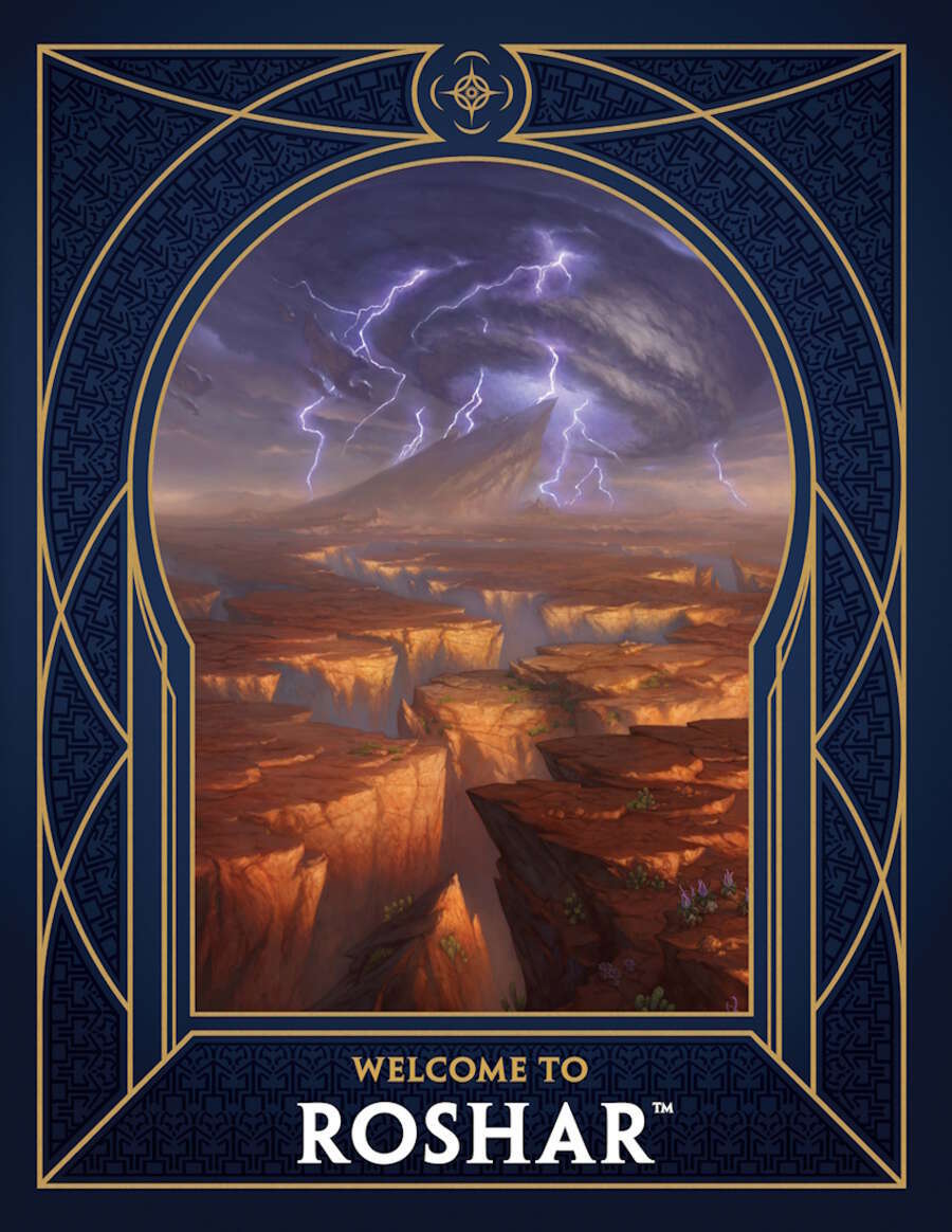 Cosmere RPG Stormlight Stormlight - Welcome to Roshar (Soft Cover) Miniatures Brotherwise Games Cosmere RPG Welcome to Roshar