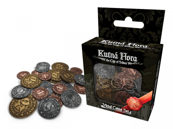 Kutna Hora: Metal Coins Set  Czech Games Edition   