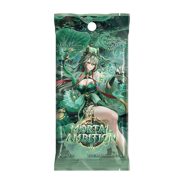 Grand Archive TCG: Mortal Ambition- Booster Box, Alter Edition (2 options) Trading Card Games Weebs of the Shore AMBAE Booster Pack