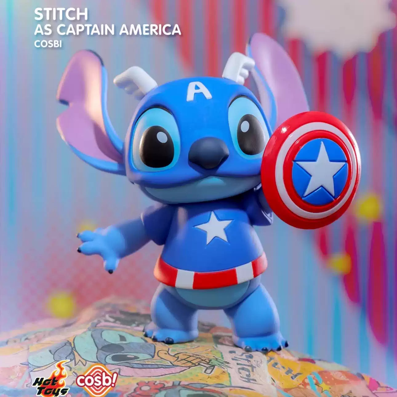 Hot Toys Cosbi Bobble-Head Collection CBX300 - Marvel X Stitch Series Toys Pepper Joy