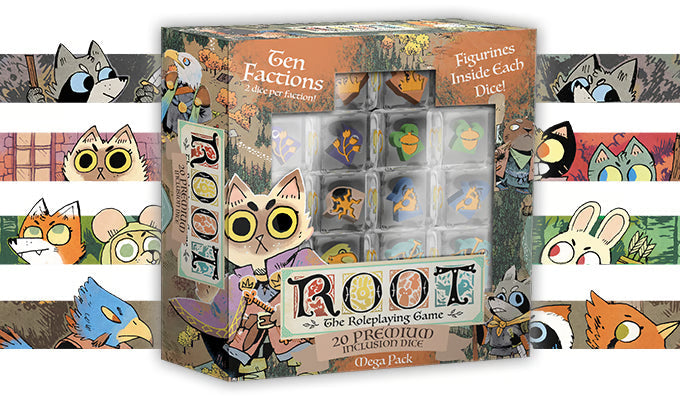 Root RPG FanRoll Dice: Megapack Role Playing Games Magpie Games Root RPG Inclusion Dice MP