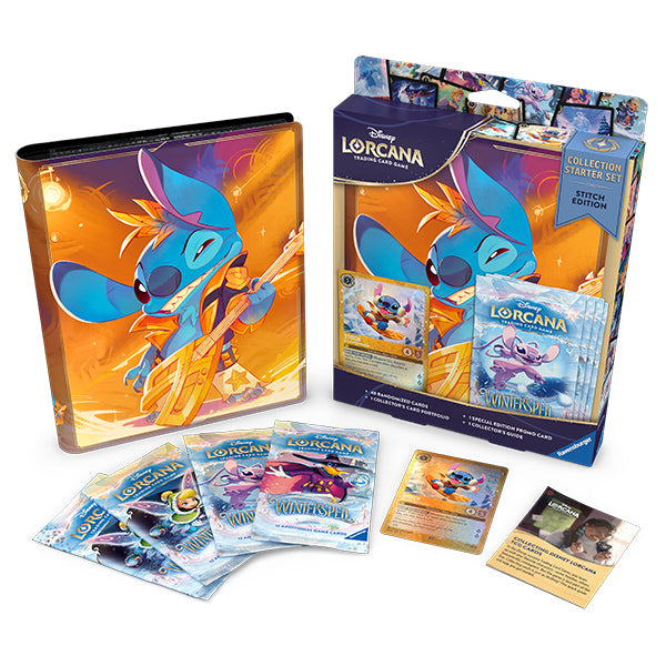 Disney Lorcana TCG: Winterspell Collection Starter Set Trading Card Games Ravensburger Winterspell Col. Starter Set