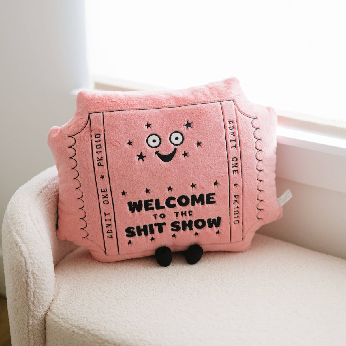 Punchkins Pillow Welcome to the Sh*t Show Funny Plushie Plushes Punchkins   
