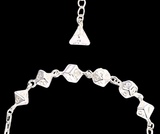 Arcane Bangle Bracelet - Silver Dice Hymgho Premium Dice