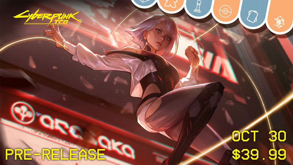 Cyberpunk TCG [WNC] 5PM Pre-Release Event @ Common Ground Games Dallas (Oct 31) - Ticket