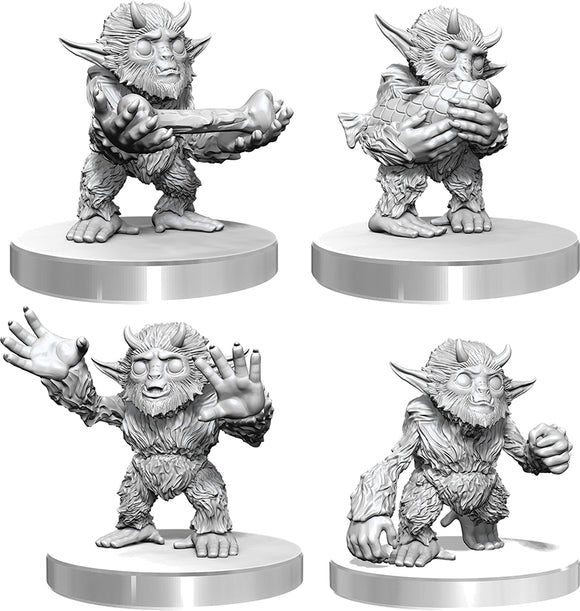 D&D: Nolzur's Marvelous Unpainted Miniatures Yeti Tykes Miniatures WizKids NPC Yeti Tykes