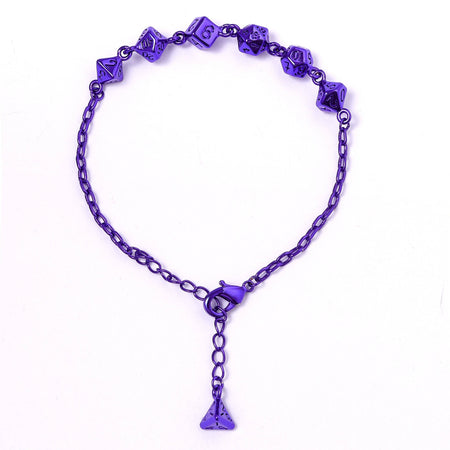 Arcane Bangle Bracelet - Purple Dice Hymgho Premium Dice