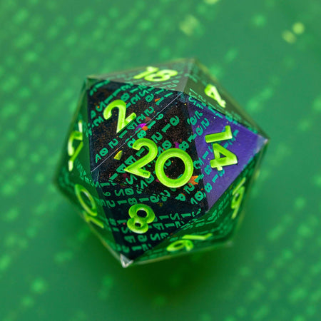 Coderain 7-Piece Iconic Dice Set Dice Dispel Dice   